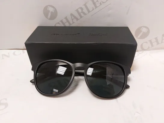 MCLAREN SUNGOD BLACK ROUND SUNGLASSES