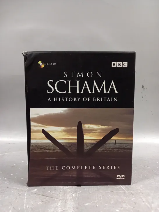 SIMON SCHAMA A HISTORY OF BRITAIN 6 DISC COMPLETE SERIES DVD BOX SET 