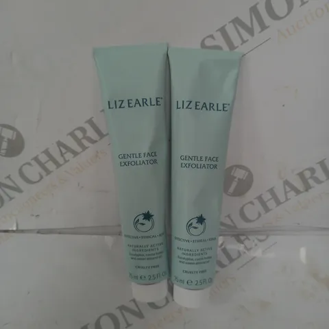 SET OF 2 LIZ EARLE GENTLE FACE EXFOLIATOR 