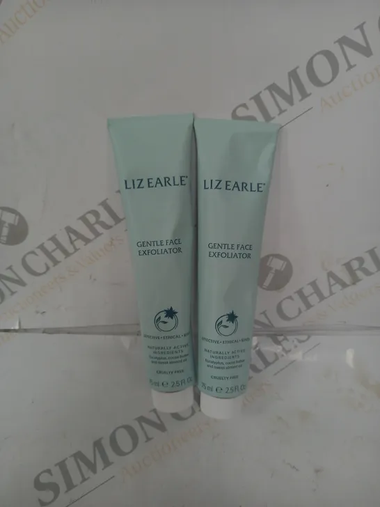 SET OF 2 LIZ EARLE GENTLE FACE EXFOLIATOR 