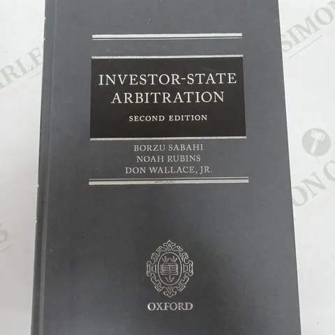 OXFORD INVESTOR-STATE ARBITRATION SECOND EDITION