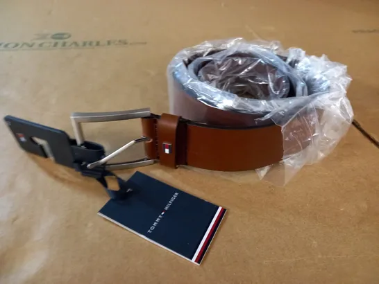 TOMMY HILFIGER HAMPTON BROWN BELT 