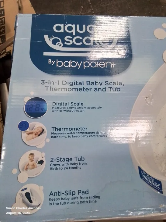 DIGITAL BABY SCALE , THERMOMETER BATH  RRP £90