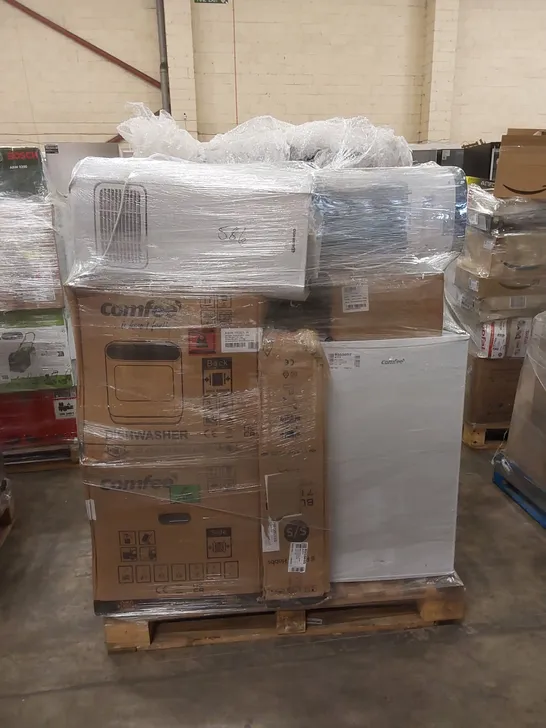 PALLET OF APPROXIMATELY 15 UNPROCESSED RAW RETURN HOUSEHOLD AND ELECTRICAL GOODS TO INCLUDE;