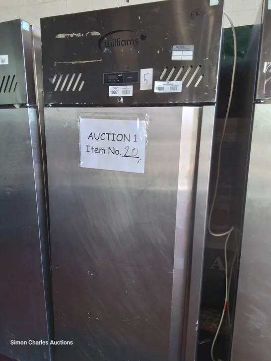 WILLIAMS TALL SINGLE DOOR FRIDGE model HJ1SA R290 R1