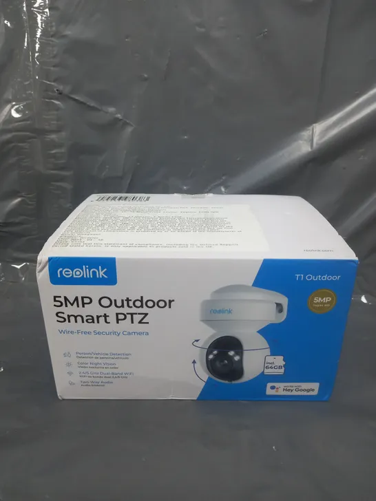 BOXED AND SEALED REDLINK 5MP OUTDOOR SMART PTZ CAMERA 