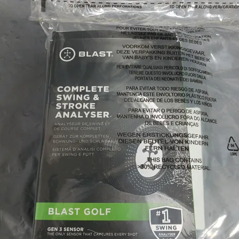 BLAST GOLF- COMPLETE SWING AND STROKE ANALYSER