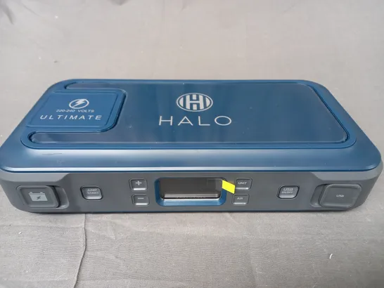 BOXED HALO BOLT ULTIMATE POWER BANK W/JUMP STARTER AIR COMPRESSOR & AC OUTLET