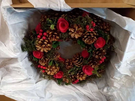 BOXED DIBOR CHRISTMAS WREATH