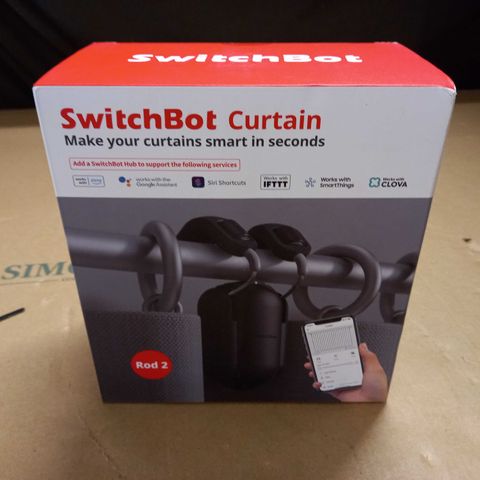 BOXED SWITCHBOT CURTAIN ROD 2 