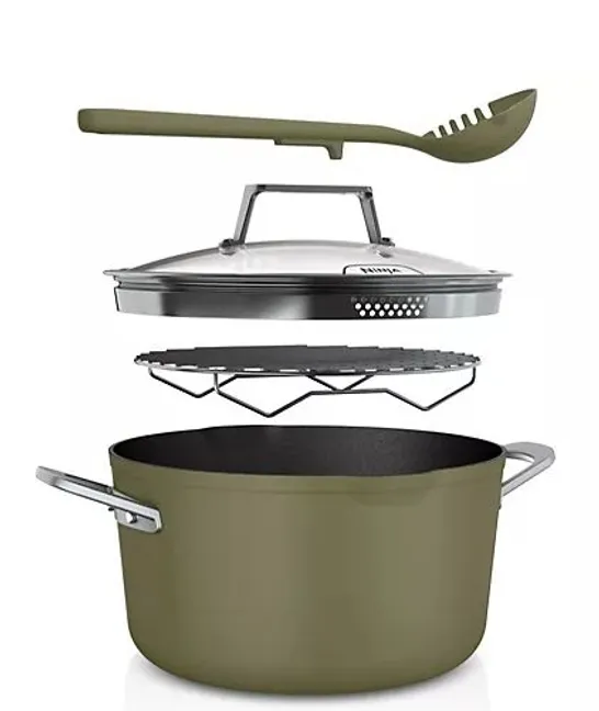 OUTLET NINJA POSSIBLE POT OR PAN MULTIFUNCTIONAL COOKWARE GREEN