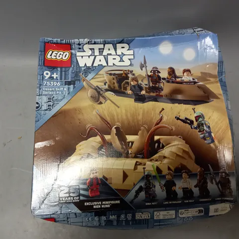 BOXED LEGO STAR WARS DESERT SKIFF & SARLACC PIT SET 75396