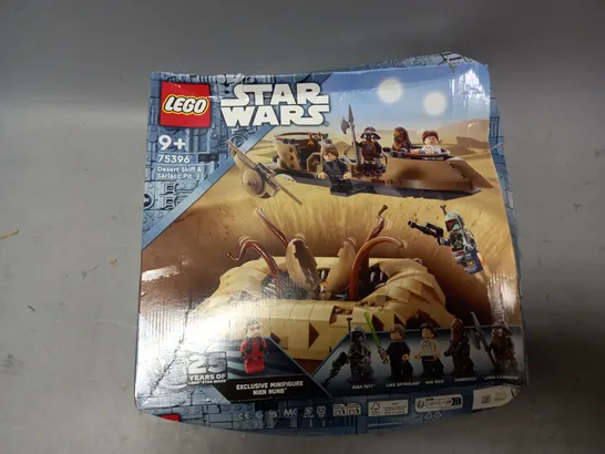 BOXED LEGO STAR WARS DESERT SKIFF & SARLACC PIT SET 75396 RRP £69.99