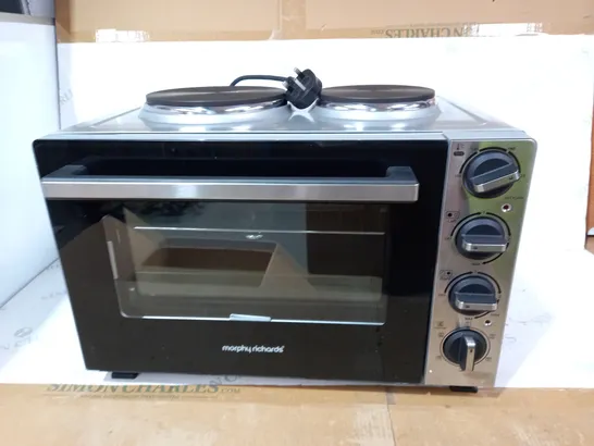 MORPHY RICHARDS CONVECTION MINI OVEN WITH ROTISSERIE