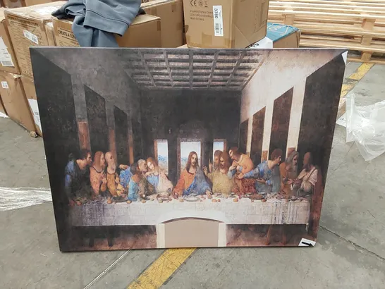 BOXED WRAPPED CANVAS PRINT - THE LAST SUPPER BY LEONARDO DA VINCI (1 BOX)