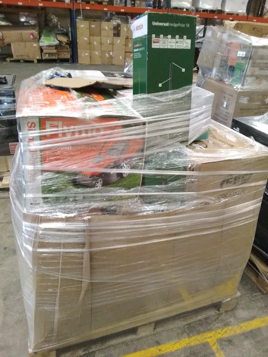 PALLET OF APPROXIMATELY 33 UNPROCESSED RAW RETURN HOUSEHOLD AND ELECTRICAL GOODS TO INCLUDE;