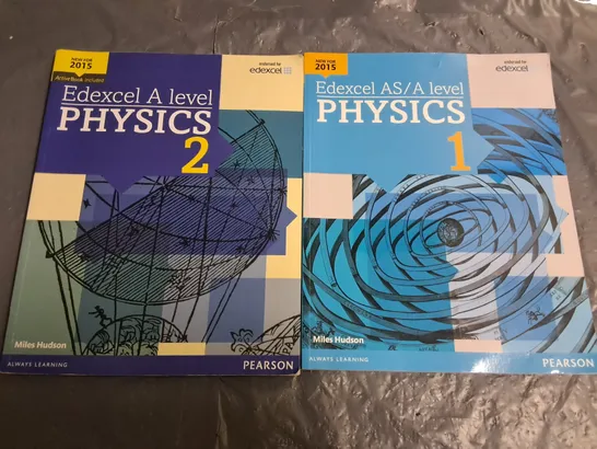 LOT OF 2 EDEXCEL A-LEVEL PHYSICS 1 & 2