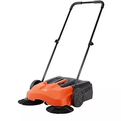 YARD FORCE HAND PUSH SWEEPER WITH 65CM SWEEPING WIDTH