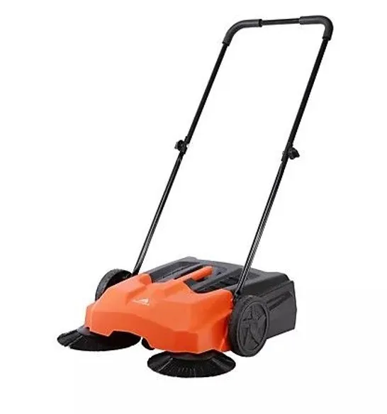 YARD FORCE HAND PUSH SWEEPER WITH 65CM SWEEPING WIDTH