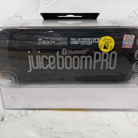 JUICEBOOMPRO PORTABLE BLUETOOTH SPEAKER 