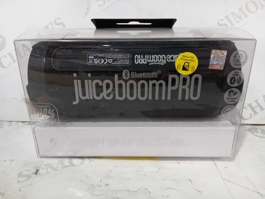 JUICEBOOMPRO PORTABLE BLUETOOTH SPEAKER 