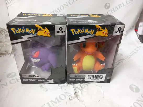 APPROXIMATELY FIVE ASSORTED POKEMON SELECT VINYL FIGURES