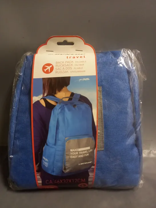 BOXED DUNLOP TRAVEL BACKPACK