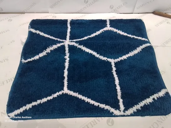 BRAND NEW PACO HOME 540 KAUNAS 60X100CM BLUE BATH MAT