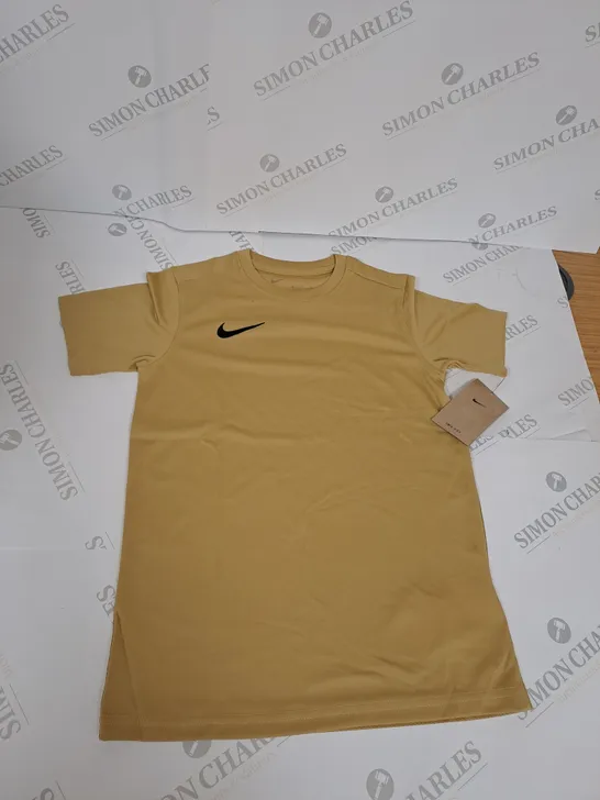 NIKE LOGO DRI-FIT CASUAL T-SHIRT SIZE M - KIDS