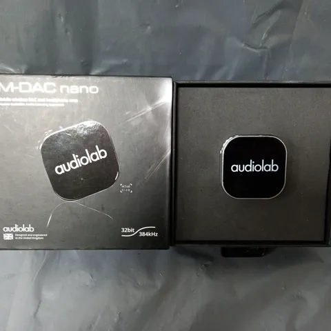 BOXED AUDIOLAB M-DAC NANO MOBILE WIRELESS DAC AND HEADPHONES AMP