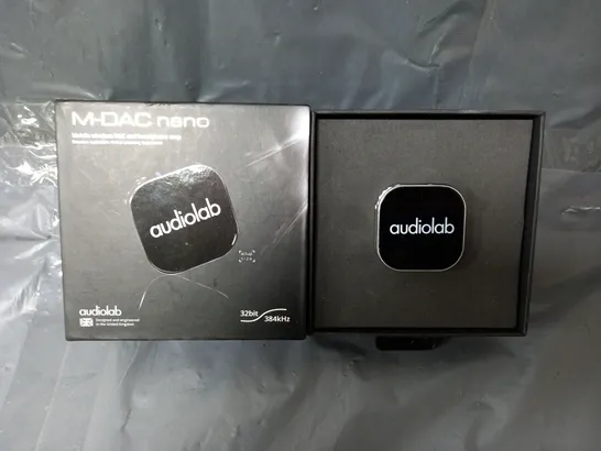 BOXED AUDIOLAB M-DAC NANO MOBILE WIRELESS DAC AND HEADPHONES AMP