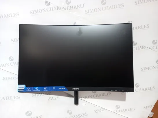 BOXED PHILIPS E LINE 24" FULL HD CURVED LCD MONITOR