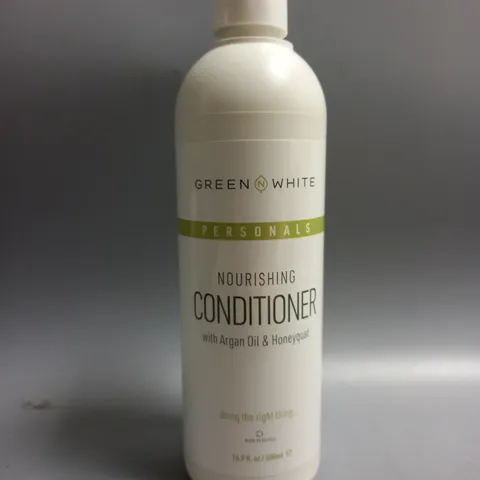 BOX OF APPROX 30 GREEN N WHITE CONDITIONER 500ML EACH - COLLECTION ONLY