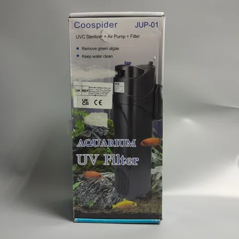 BOXED COOSPIDER AQUARIUM UV FILTER 