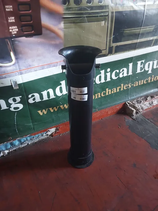 KNOCK BIN COFFEE GRINDS WASTE TUBE IN BLACK 