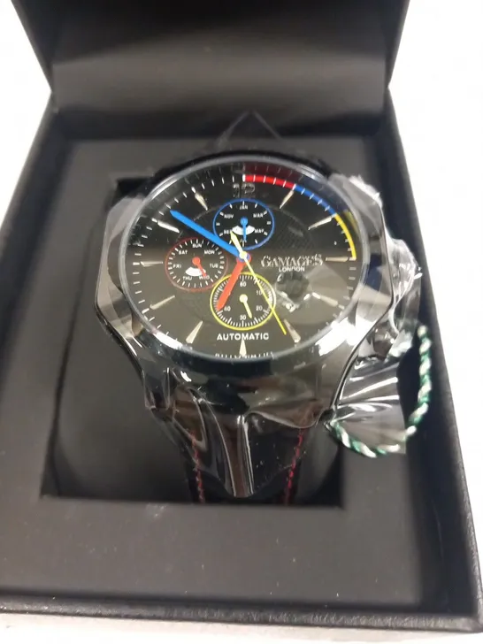 GAMAGES OF LONDON LIMITED EDITION HAND ASSEMBLED GRANDEUR AUTOMATIC BLACK