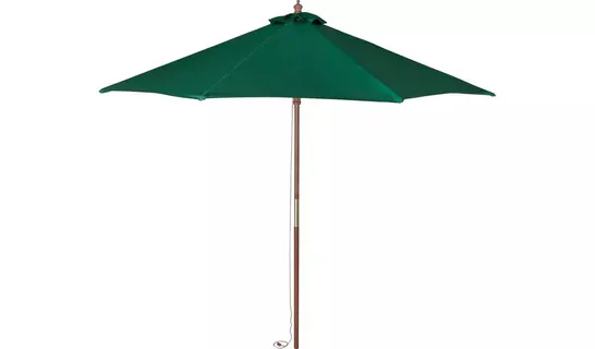 BOXED GREEN GARDEN PARASOL