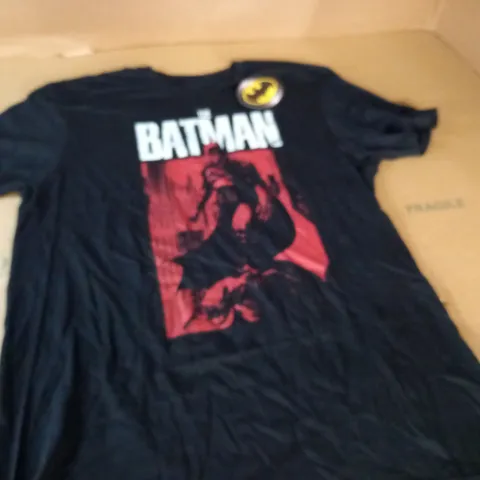 BATMAN BLACK T-SHIRT - L