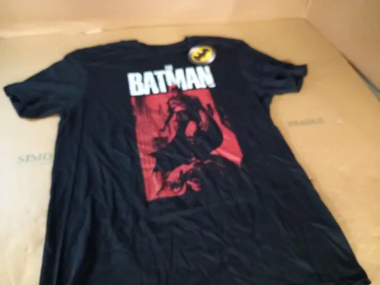 BATMAN BLACK T-SHIRT - L