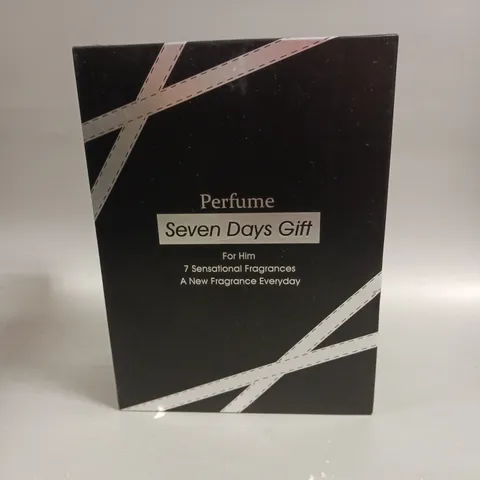 BOXED AND SEALED SAFFRON PERFUME SEVEN DAYS GIFT FOR HIM 7X15ML