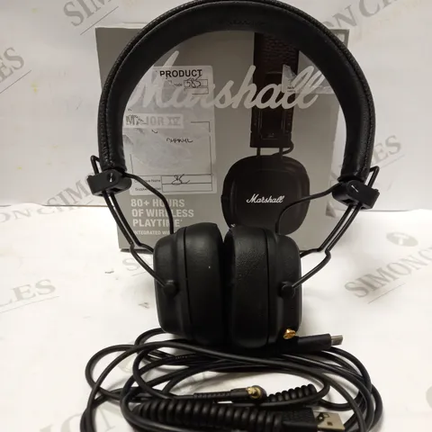 MARSHALL MAJOR IV FOLD WIRELESS HEADPHONES - BLACK