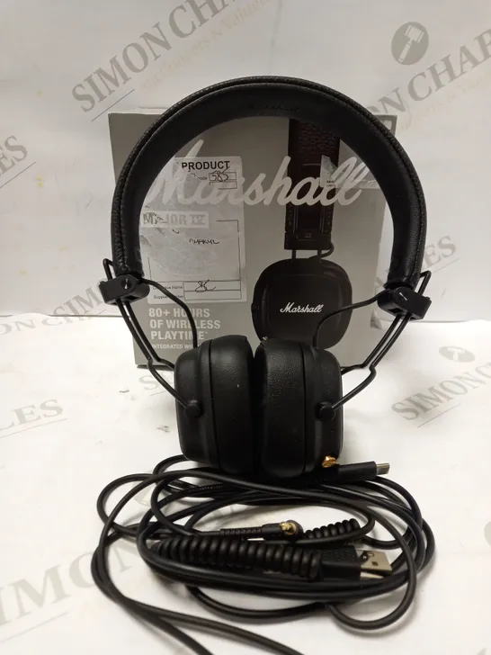 MARSHALL MAJOR IV FOLD WIRELESS HEADPHONES - BLACK