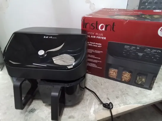 BOXED INSTANT VORTEX 8 IN 1 PLUS DOUBLE AIR FRYER 7.6L 