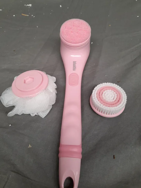 BLUSHLY RECHARGEABLE CLEANSING & EXFOLIATING BODY BRUSH 