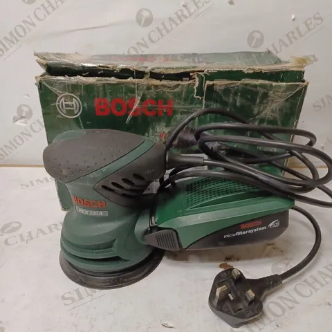 BOSCH HOME AND GARDEN RANDOM ORBIT SANDER PEX 220 A