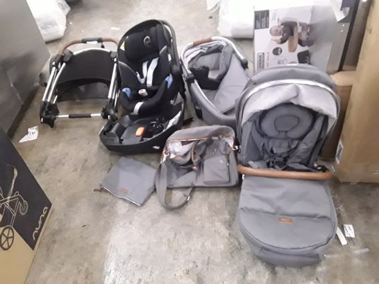 MAMAS AND PAPAS PUSHCHAIR BUNDLE TO INCLUDE PRAM PARTS, CAR SEAT AND CYBEX GOLD CAR SEAT