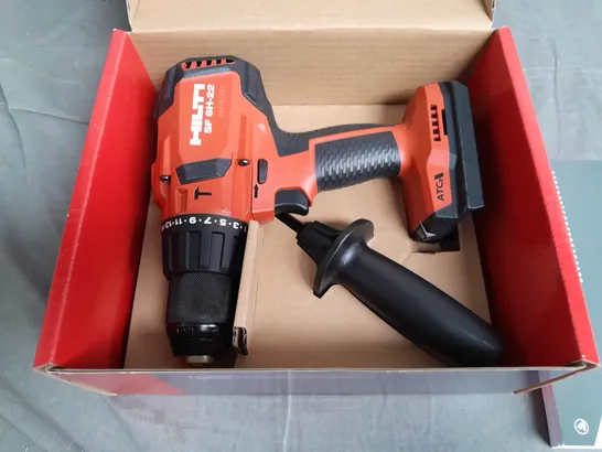 BOXED HILTI CORDLESS HAMMER DRILL DRIVER - SF 6H-22