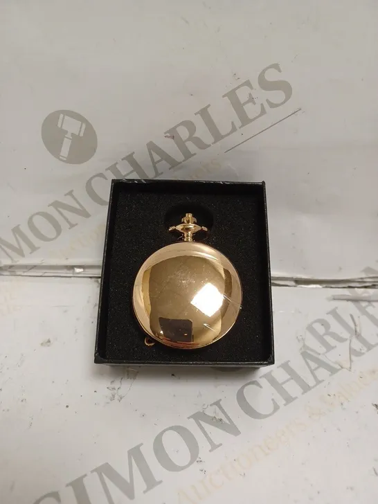 MENS EDISON POCKET WATCH WITH CHAIN – BRAND NEW IN BOX