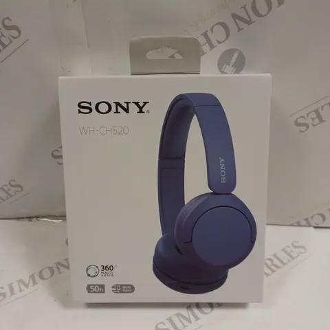 BOXED SONY WH-CH520 WIRELESS HEADPHONES 