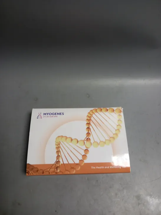 BOXED MYOGENES HEALTH AND WELLBEING TESTING KIT